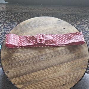 Eclectic Treasures Pink Polka Dot Kids Belt